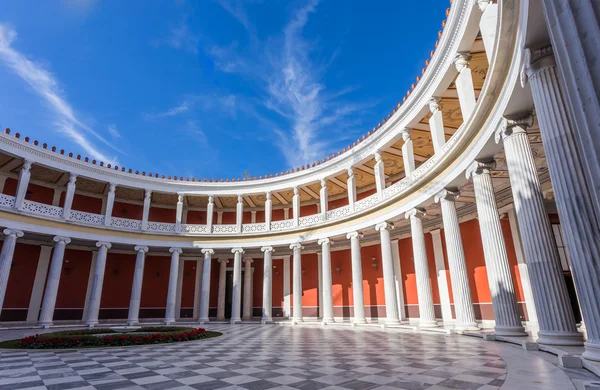 Zappeion megaro wewnętrzny dziedziniec, Ateny — Zdjęcie stockowe