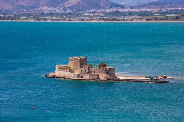 Eski Venedik Kalesi bourtzi, nafplio, Yunanistan