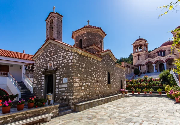 Monastero dell'Assunzione a Malevi, Arcadia, Grecia — Foto Stock