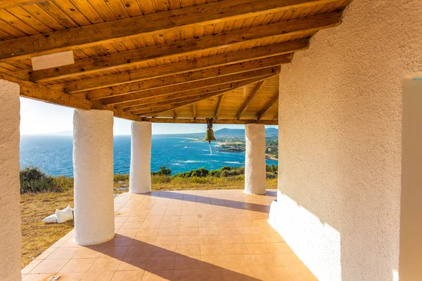 Vista mare dalla terrazza — Foto Stock