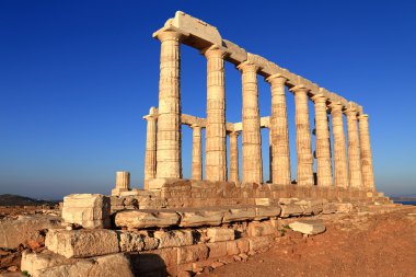 Poseidon Tapınağı, Cape Sounion, Yunanistan