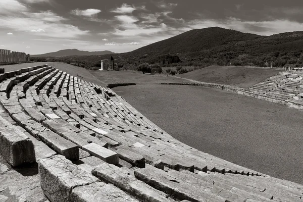 Ruines à Ancienne Messine, Péloponnes, Grèce — Photo