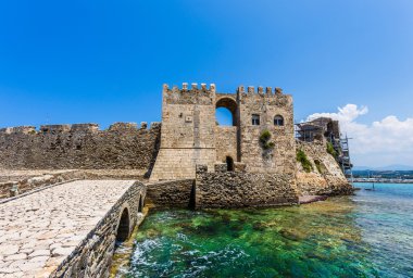 Methoni Venedik Kalesi Mora, Hıristiyani, Yunanistan.