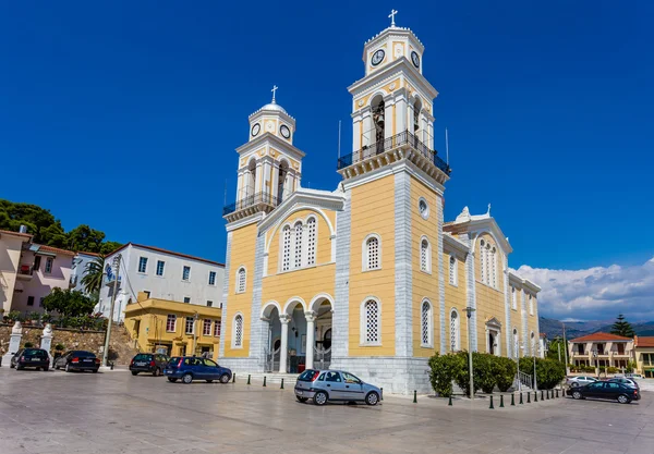 Catedral principal de Klamata, Peloponnes, Grecia —  Fotos de Stock