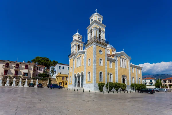 Huvudsakliga katedralen i Klamata, Peloponnesus, Grekland — Stockfoto