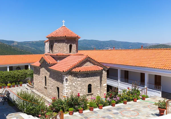 Hıristiyan Ortodoks Manastırı'Malevi, Peloponnese, Yunanistan Stok Resim