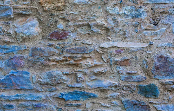 Textured stone wall pattern background — Stock Photo, Image