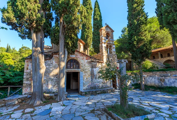 Monasterio bizantino en Kaisariani, Atenas —  Fotos de Stock