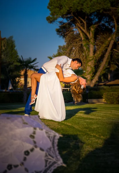 Церемонія одруження в Греції — стокове фото