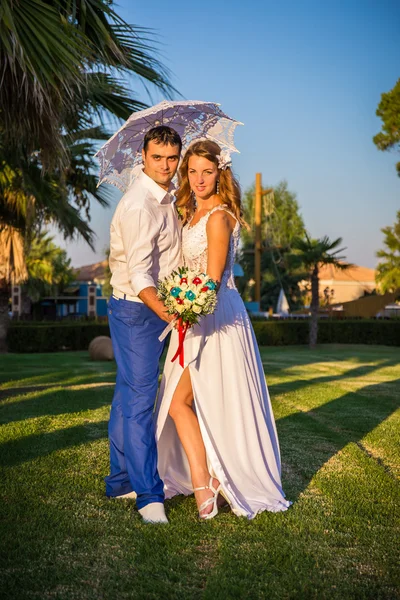 Wedding ceremony in Greece — Stock Photo, Image