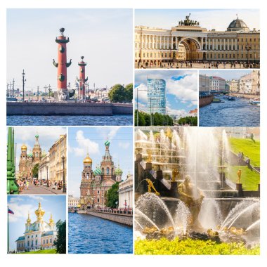 Saint-Petersburg, Rusya'nın kolaj