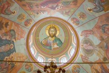 Teslis (Trinity Skete Köyü, Nizhny Novgorod bölgesi kilisedeki freskler)