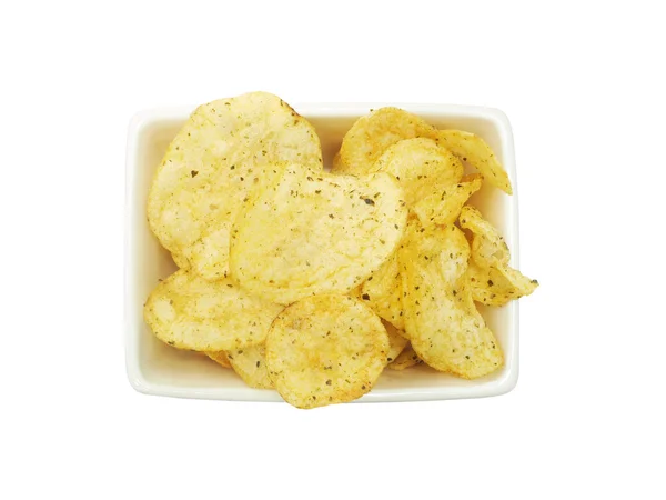 Kartoffelchips gemischte Algen — Stockfoto