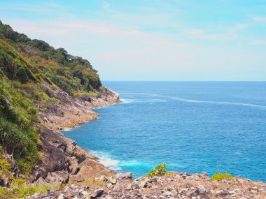  Koh Tachai Adası'nda bakış açısı. Phuket, Tayland