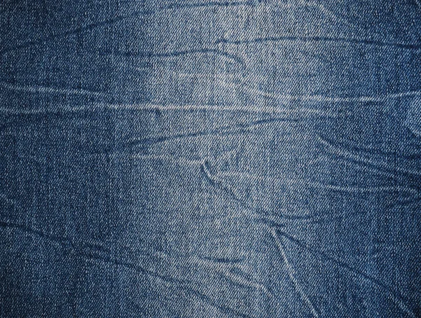 Blue jean denim — Stock Photo, Image