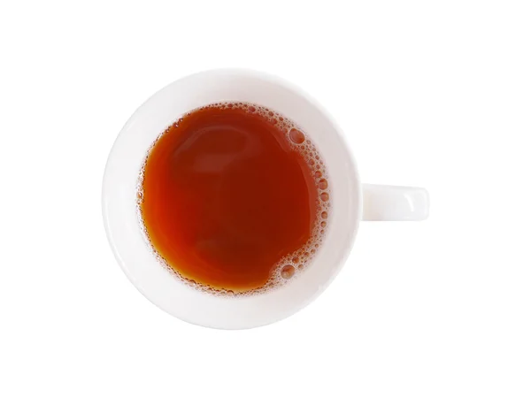 Filiżanka herbaty z ścieżki przycinającej — Zdjęcie stockowe