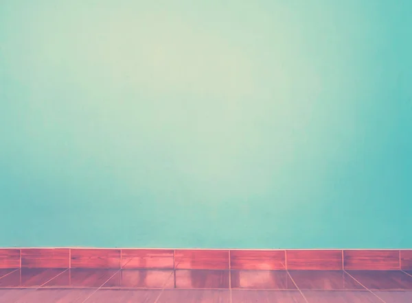 Lichte blauwe muren en vloeren tegels — Stockfoto