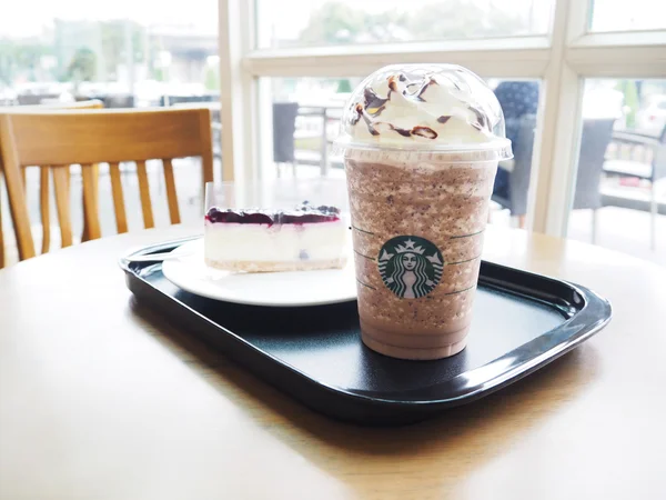 Chocolat Starbuck Café Frappuccino Boissons mélangées — Photo