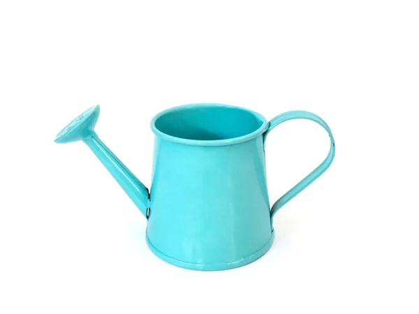 Blue  watering can — Stock Photo, Image