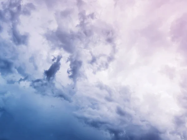 다채로운 폭풍과 구름 — 스톡 사진