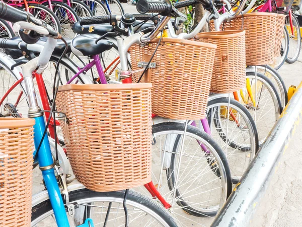 Row of  bicycle — Stock Photo, Image