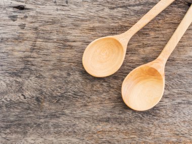 masada tahta kaşıklar