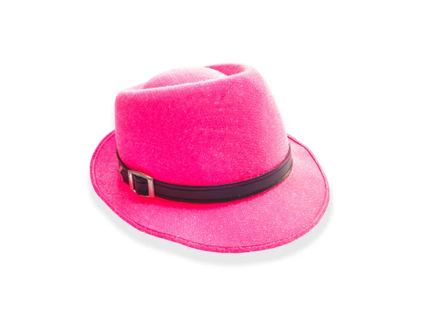 Pink shiny glitter hat — Stock Photo, Image