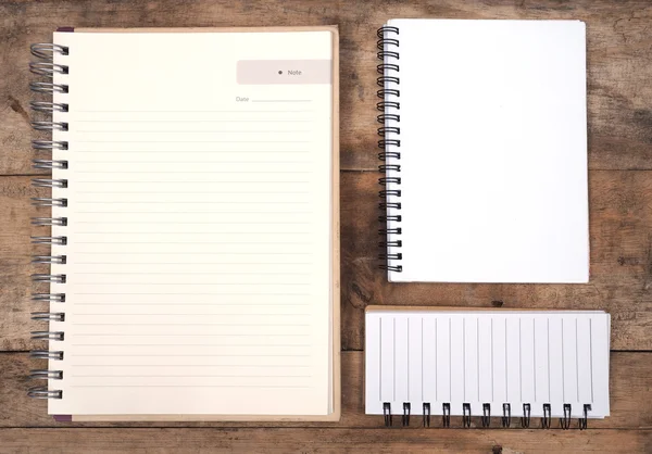 Blank notepads set — Stock Photo, Image