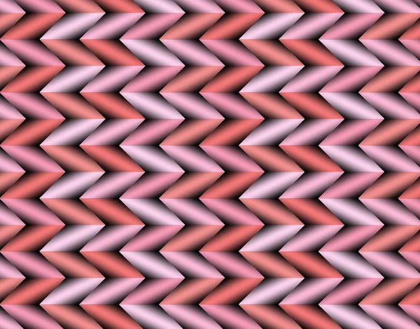 Geometric Pattern Illustration Decoration Gradient Pink Colors Background Texture — Stock Photo, Image