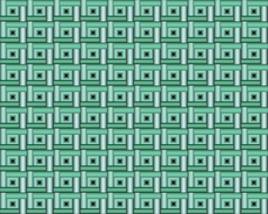 Gradyan yeşil renk, arkaplan ve dokuda dekorasyon için geometrik desen çizimi