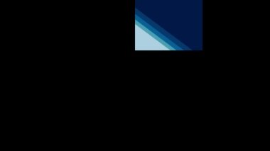 Mavi renklerde hareket eden bir çerçeve oluşturan üçgenlerle soyut bir arkaplan canlandırması