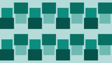 Canlandırılmış soyut tasarım ve yeşil renkli geometrik şablon biçimi ile arkaplan