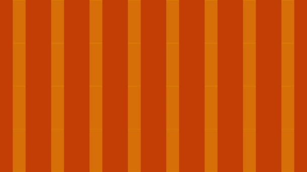 Background Animated Abstract Design Geometric Pattern Style Orange Yellow Colors — Stock Video