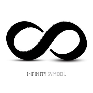 Infinity Symbol Vector Icon clipart