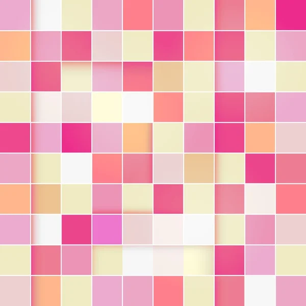 Fundo Retro Pink Pastel Square —  Vetores de Stock