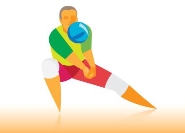 voleybolcu besleme alır