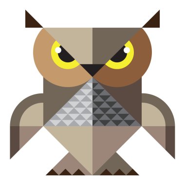 Kukumav oturmak ve izlerken