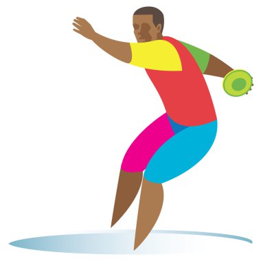 Afro-Amerikan discus makinesi disk atar