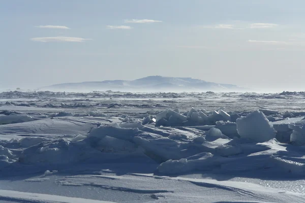 Sobre el hielo del Océano Ártico . —  Fotos de Stock