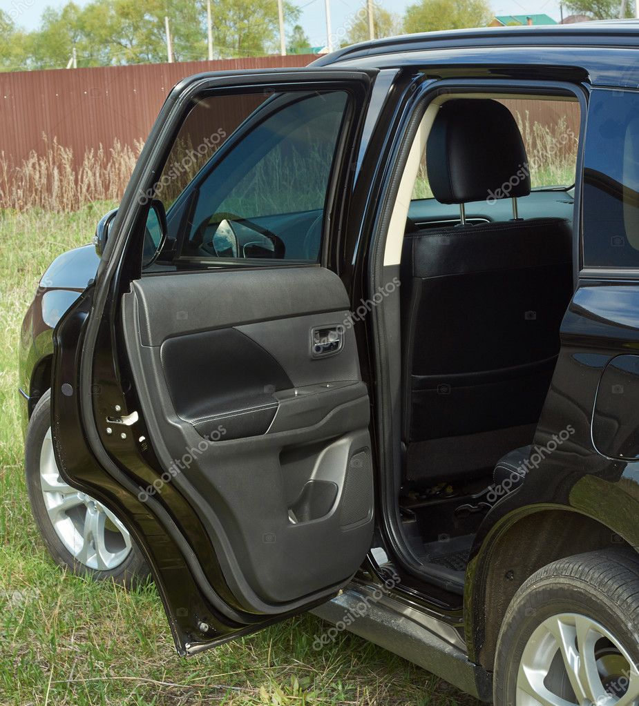 Car With An Open Back Door Stock Photo C Alexandersidyako 73102335