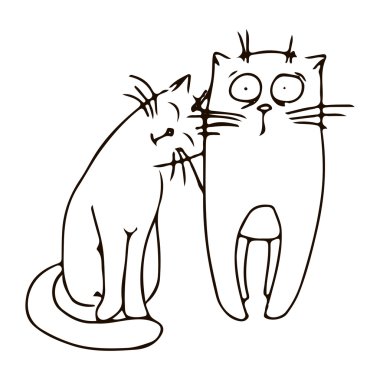 kedi kedi losyonları, kedi şokta