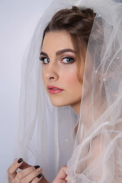 Beautiful woman  bride — Stock Photo, Image