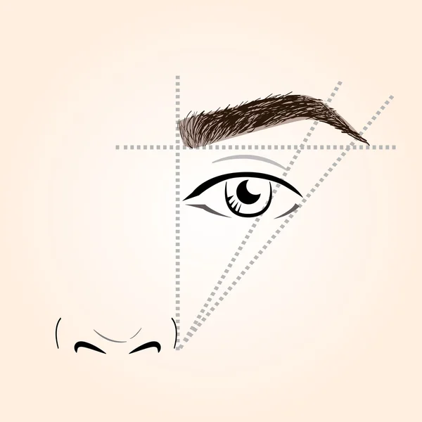 how to draw eyebrows art