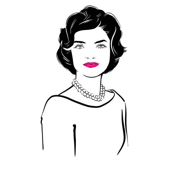 칼리닌 그라드 러시아 2021 Jacqueline Kennedy Onassis — 스톡 사진