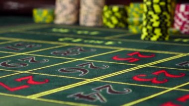 Kumar cipssiyah, mavi rulet masada düşen, yavaş hareket