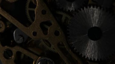 Kapak olmadan çalışma saat. Yakın çekim