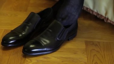 Damat şık ayakkabılar, dinamik odak değiştirmek siyah üzerine koyar