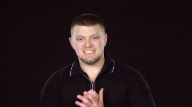 Futbol eğlencesi. Siyah. Yavaş çekim