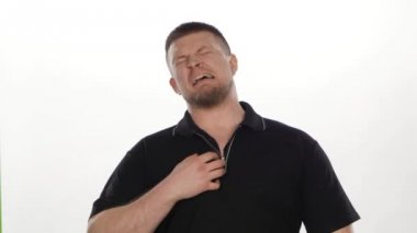 Esneme yüz mans. Beyaz