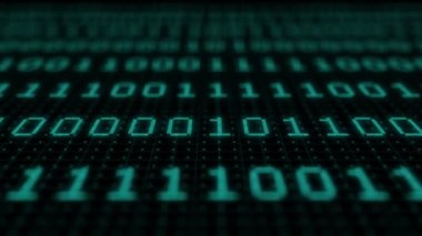 Soyut yeşil kod arka planı. Gelecekçi siber uzay. Kripto para ve bitcoin madenciliği kavramı. Web geliştiricisi. Dijital bilgisayar kodu. Programlama. Kodlama.